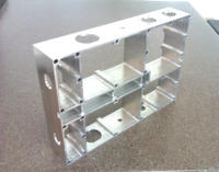 Enclosure - milled from 6061 aluminum bar.